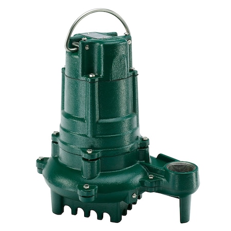 Zoeller Flow-Mate Series 1-1/2 in. 115V 10.7A 1/2 hp 93 gpm NPT Cast Iron Effluent Pump 137-0002